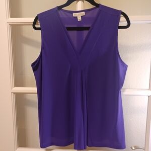 DANA BUCHMAN Purple Women's Top XL